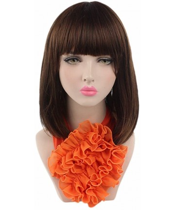 Headbands Womens Wrap Cap Flower Chemo Hat Beanie Scarf Turban Headband - Orange - CE18INUR2OZ $11.15