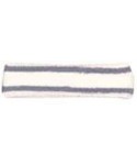 Headbands Striped Headband - White/Gray - CE11175D6KF $12.58