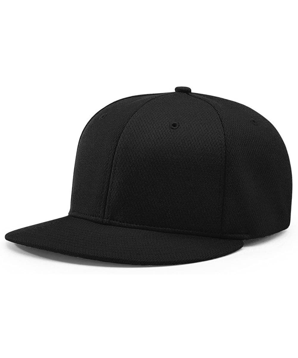 Baseball Caps PTS40 DRYVE R-Flex FIT PTS 40 Baseball HAT Ball Cap - Black - CP186XWWZL4 $14.58