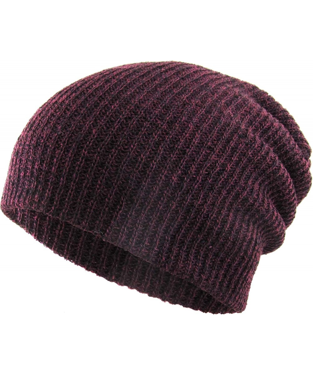 Skullies & Beanies Comfortable Soft Slouchy Beanie Collection Winter Ski Baggy Hat Unisex Various Styles - CH11OC51STX $15.81