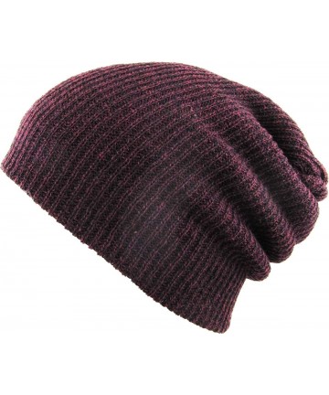 Skullies & Beanies Comfortable Soft Slouchy Beanie Collection Winter Ski Baggy Hat Unisex Various Styles - CH11OC51STX $15.81