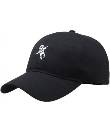 Baseball Caps Swyss Astronaut Baseball Cap Embroidery Adjustable Trucker Dad Hat for Men Women - B - CE18R37EUCH $12.01