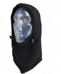 Balaclavas 2816 Hoodz Fleece Hood for Face Head and Neck Protection - Black - CB1129CM31X $30.23