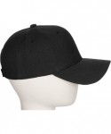 Baseball Caps Customized Initial U Letter Structured Baseball Hat Cap Curved Visor - Black Hat White Red Letter - C918I4DRHYS...