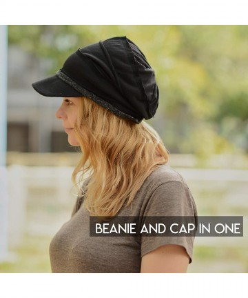 Skullies & Beanies Mens Womens Slouch Beanie Hat Peak Breathable Japanese Fashion - Gray - CN183XQUOYH $46.64