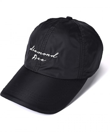 Baseball Caps Women Baseball Cap Quick Dry Outdoor Sun Hat with Back Adjustable - Black - CE18RT2GXSR $12.65