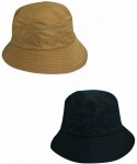 Bucket Hats Classico Women's Tapered Water Repellent Rain Hat (Pack of 2) - Wine/Black - CN11UIV8XPR $54.32