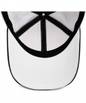 Baseball Caps Mens Womens Printing Adjustable Meshback Hat - White-1 - CH18N00W3LI $22.51