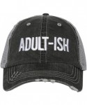 Baseball Caps Adult-ish Baseball Hats Caps - Gray - CT180YWSRCR $36.04