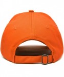 Baseball Caps ICY Snowflake Hat Womens Baseball Cap - Orange - C818ZQ4ZIGI $22.40
