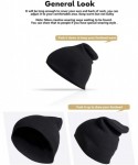 Skullies & Beanies Beanie Hat Winter Warm Knit Hats Cold Weather Skull Cap for Men Women - Hat(medium)+gloves - CB192DET88R $...