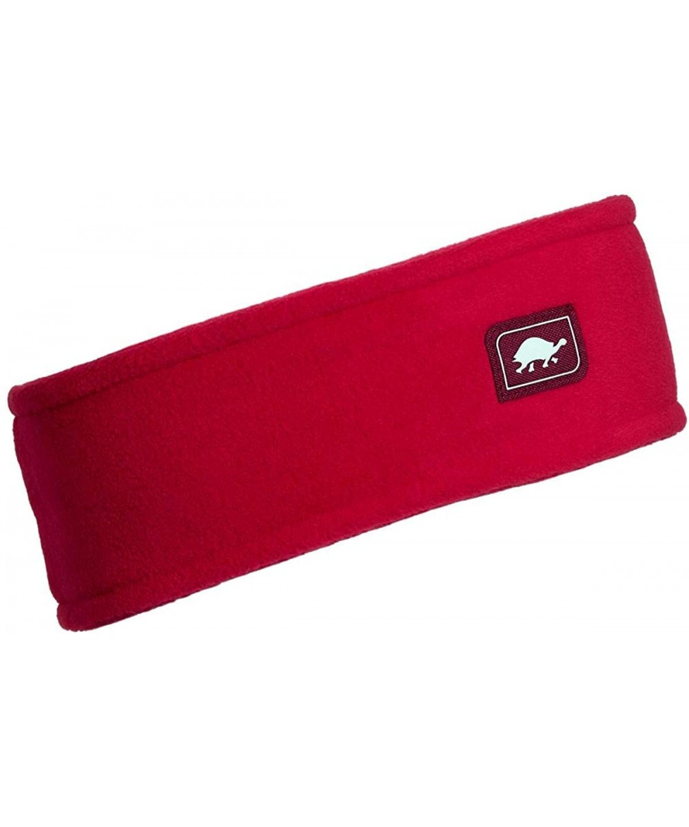 Cold Weather Headbands Chelonia 150 Classic Fleece Double-Layer Headband - Red - C711NJ3HHY9 $16.88