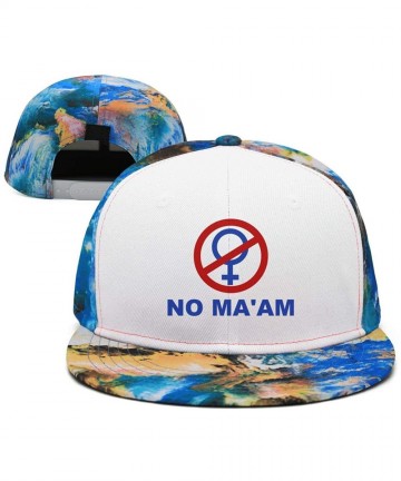 Baseball Caps No Ma'am - Vintage Style Trucker Hat Retro Mesh Cap - Ano Ma'am-1 - C518LE8NML3 $27.87