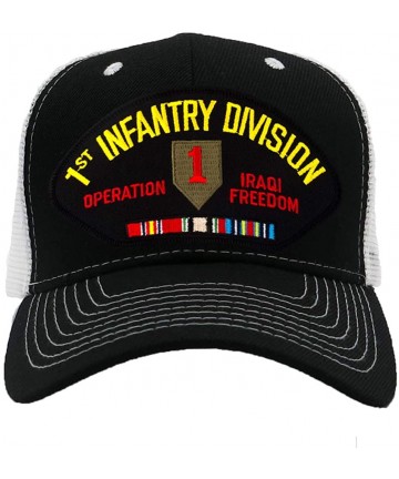 Baseball Caps 1st Infantry Division - Operation Iraqi Freedom Hat/Ballcap Adjustable One Size Fits Most - CP18TID473H $30.57