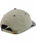 Baseball Caps NASA I Need My Space Embroidered Two Tone Pigment Dyed Cotton Cap - Beige Black - CL12DVNZFHH $27.77