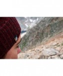 Skullies & Beanies 100% Wool Classic Knit Beanie Hat Cap for Women & Men - Boysenberry - CW12NU4MNPY $33.76