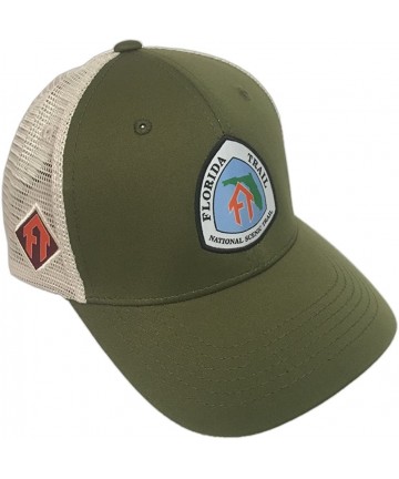 Baseball Caps Florida Trail National Scenic Trail Ranger Adjustable Snapback Hat - Olive - C8186LK9EN9 $36.47