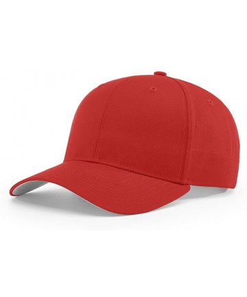 Baseball Caps 212 PRO Twill Snapback Flex Baseball HAT Blank FIT Cap - Red - CW186A2OX09 $12.34