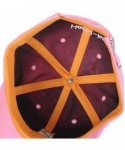 Baseball Caps Ball Cap Dog Embroidery Shiba Inu Doge Hachi-ko KR1304 - Pink - CB12FD17KPZ $32.11