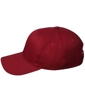 Baseball Caps Profile Twill Caps - Wine - C4111C60A25 $21.21