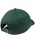 Baseball Caps Security Text Embroidered Low Profile Soft Crown Unisex Baseball Dad Hat - Vc300_forestgreen - C918RWOC8CX $21.96
