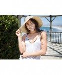 Visors Spring/Summer Classics Edition Straw Roll-able Sun Visor Hat - Off-white - CJ18DN22UQW $22.33