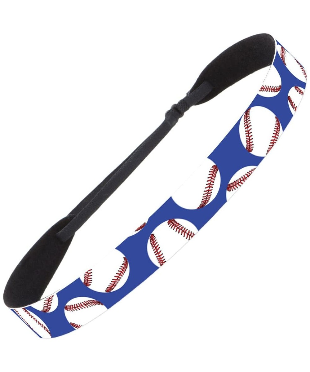 Headbands Baseball & Softball Adjustable No Slip Fast Pitch Hair Headbands for Women Girls & Teens - CQ17AANT647 $16.10