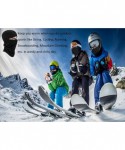 Balaclavas Balaclava Windproof Ski Balaclava for Cold Weather-1 Piece - Black - CO12M7XC77D $17.53