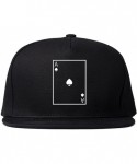 Baseball Caps Ace of Spades Snapback Hat Cap - CL17YIA66RO $28.57