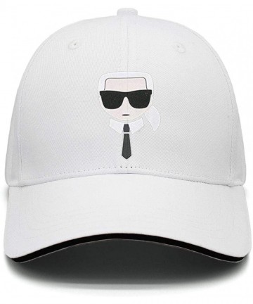 Baseball Caps Karl-Lagerfeld-Yellow- Baseball Cap for Men Women-Classic Cotton Dad Hat Plain Cap Low Profile - Karl Lagerfeld...