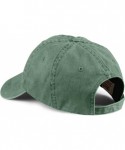 Baseball Caps 6-Panel Pigment-Dyed Cap - Ivy - One Size - CH114JCEOAX $14.03