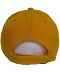 Skullies & Beanies Embroidered Gadsden Culpeper Dont Tread on Me Tea Party Yellow Baseball Hat Cap - CB12NRDTZ2V $14.69