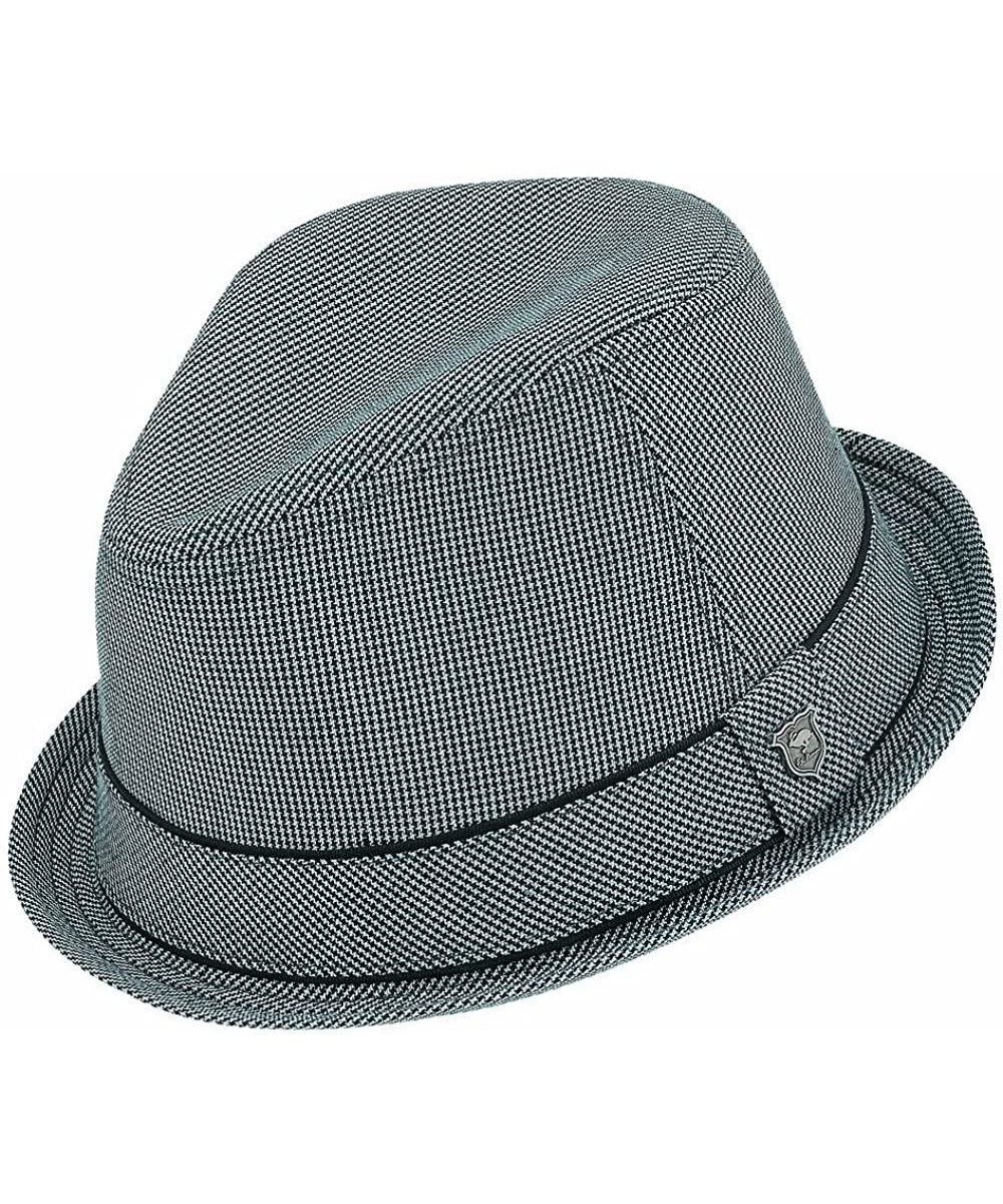 Fedoras Men's Duke Fedore Hat - Black - CX11LBX5XD1 $52.10