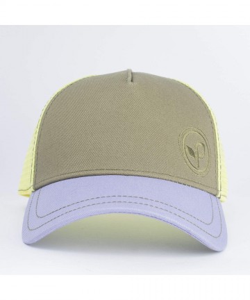 Baseball Caps Women's Buttercup Trucker Hat - Olive - CI185RU3XCM $29.68