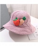 Bucket Hats Women Girls Cotton Leopard Print Reversible Bucket Hat Summer Double Sides Packable Hat for Outdoor Travel - C819...