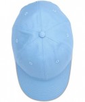 Baseball Caps Cute Ducky Soft Baseball Cap Dad Hat - Xxs / Xs / S - Light Blue - CN18LXOIMI0 $18.19
