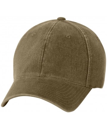 Baseball Caps Flexfit Men's Low-Profile Unstructured Fitted Dad Cap - Loden - CE18R7362N7 $44.43