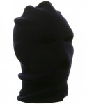 Balaclavas Ski Mask - Tri Hole - Navy - CZ11XBRK2AX $24.24
