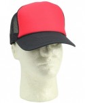 Baseball Caps 2 Packs Baseball Caps Blank Trucker Hats Summer Mesh Cap Flat Bill or Chambray Hats (2 for Price of 1) - CG17YT...