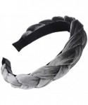 Headbands Padded Headbands Knotted Headbands for Women Velvet Turban Headbands for Women Twist Knot Headband - C818X7RMKMM $1...