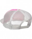 Baseball Caps Men's Flat - White/Pink - CC11CGAE1S5 $13.34