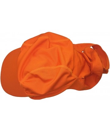 Skullies & Beanies Skull Caps & Sweat Wicking Cooling Beanie with Brim for Men and Women - Orange - CT18RAN78K0 $15.64