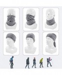 Balaclavas Neck Warmer Gaiter Fleece Ski Winter Balaclava Face Scarf Cover - 2 Pack Grey - CI18AE9NDAY $20.57