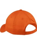 Baseball Caps Custom Embroidered Structured Baseball Cap Add Your Own Text - Orange - CI1953YUCGU $34.95
