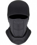 Balaclavas Balaclava Ski Mask - Winter Motorcycle Snowboard Face Mask Windproof with Breathable Vents for Men Women - Black -...