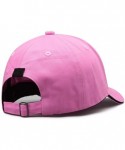 Baseball Caps Adjustable Baseball Cap Snapback Sports Dad Hat Unisex Hip Hop Trucker Hat - Pink - CW18TX38Q2M $26.95