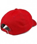 Baseball Caps Established 1944 Embroidered 76th Birthday Gift Soft Crown Cotton Cap - Red - CT12O4666N6 $26.56