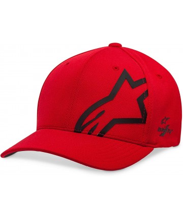 Baseball Caps Men's Corp Shift Sonic Tech Hat - Red/Black - C618OI3YGM8 $44.74