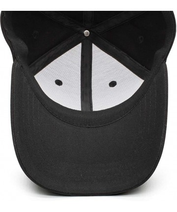 Baseball Caps Unisex Man's Baseball Cap Adjustable Mesh Caps Trucker Dad Hats Snapback Hat - Black-6 - CP18A2Z6K7S $24.82