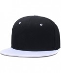 Baseball Caps Men Women Custom Flat Visor Snaoback Hat Graphic Print Design Adjustable Baseball Caps - A-white - C618HCOITYR ...